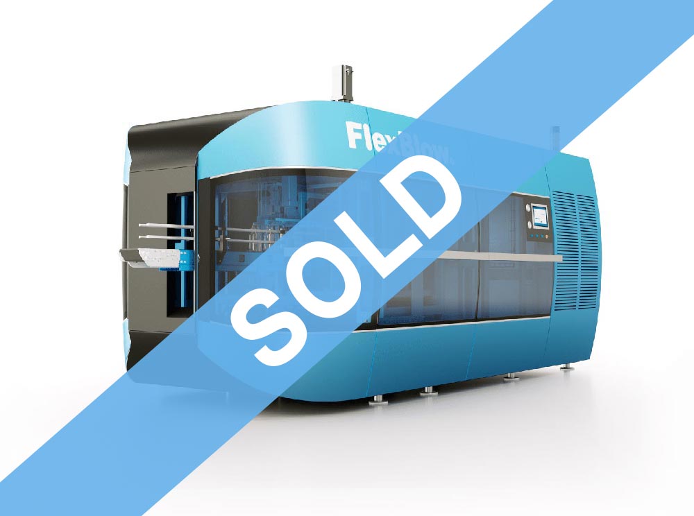 Stretch blow molding machines in stock FlexBlow