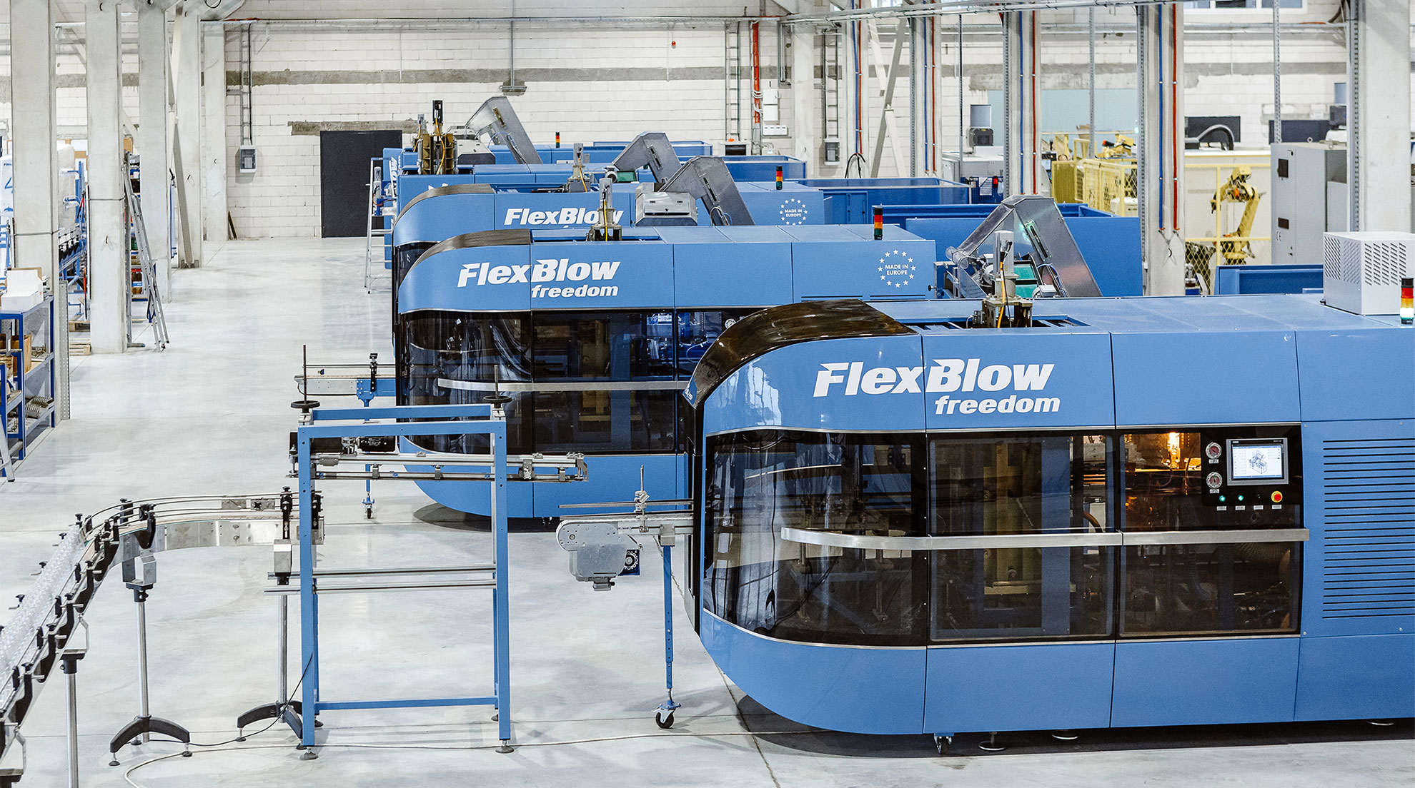 Las máquinas de soplado de botellas más flexibles del mundo FlexBlow