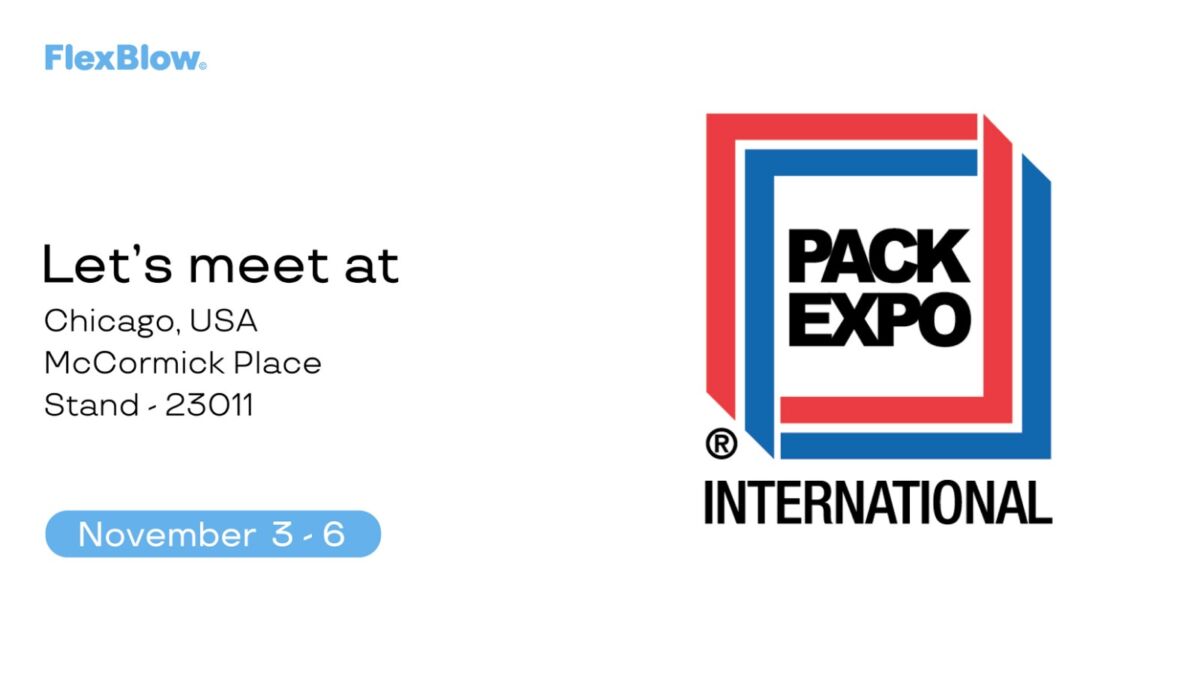 Let's meet at Pack Expo International 2024 FlexBlow