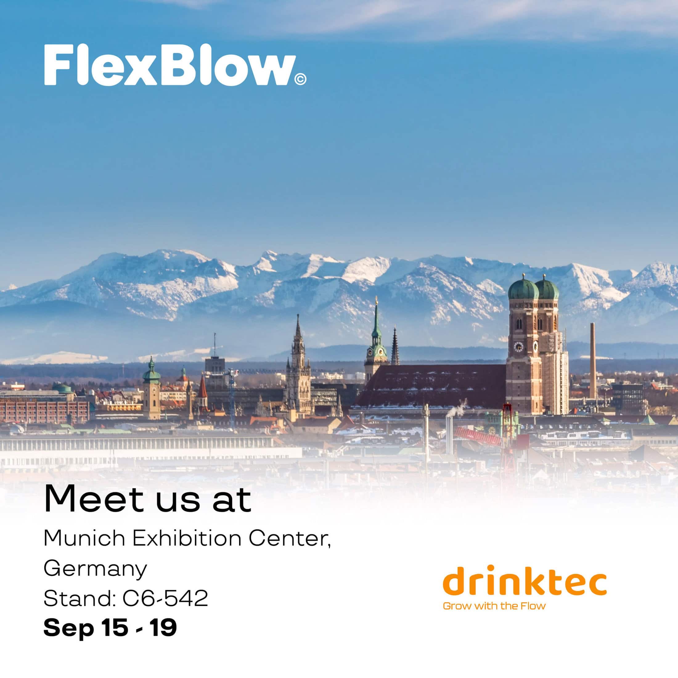 FlexBlow at Drinktec 2025