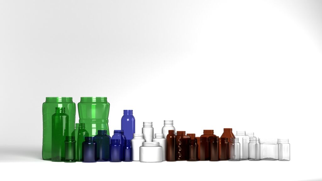 Pharma & Nutraceutical bottles
