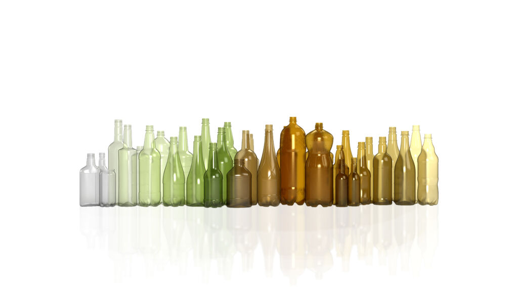 Alcohol bottles